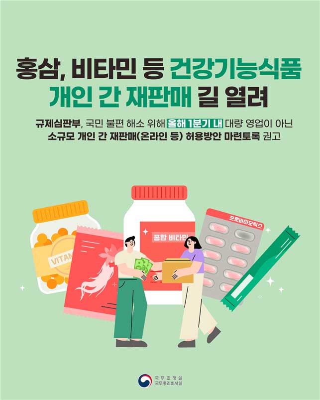 1월 넷째 주｜올라레터｜설날 앞두고 ‘건기식’ 개인 판매 허용 +부가세 신고 마감 임박!